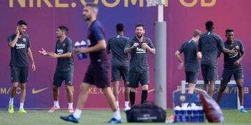 Le dieron el alta a Lionel Messi (Foto: Pau Barrena/AFP)