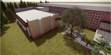 Plano de las Aulas de postgrado en la Facultad de Derecho de Mendoza\u002E