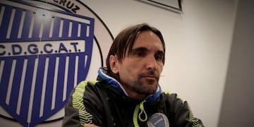 Diego Martínez, técnico de Godoy Cruz\u002E