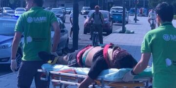 Un 'trapito' apuñaló a otro en el centro de La Plata, a plena luz del día (Foto: 0221\u002Ecom\u002Ear)