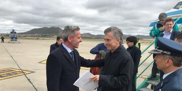 Macri en Comodoro junto a Arcioni