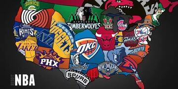 Todas las franquicias de la NBA\u002E
