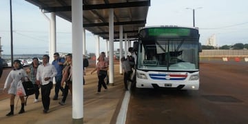 Aumento del pasaje Posadas-Encarnación\u002E Boleto de colectivo\u002E