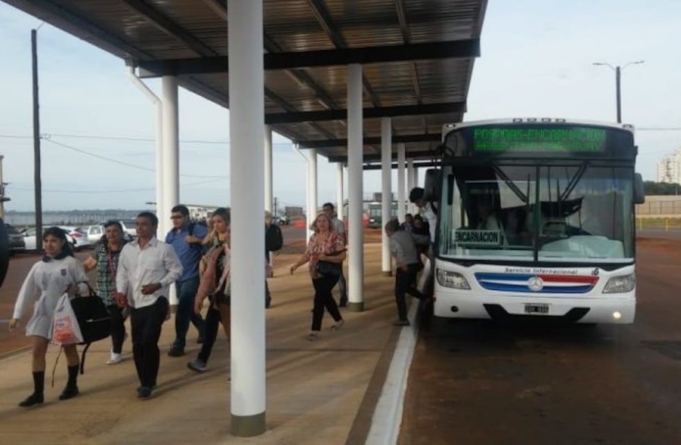 El precio del pasaje en colectivo a Encarnación aumentó a $100