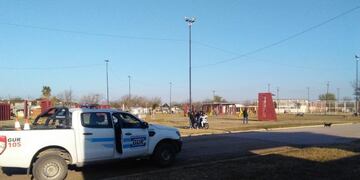 Intervienen en un partido de bochas