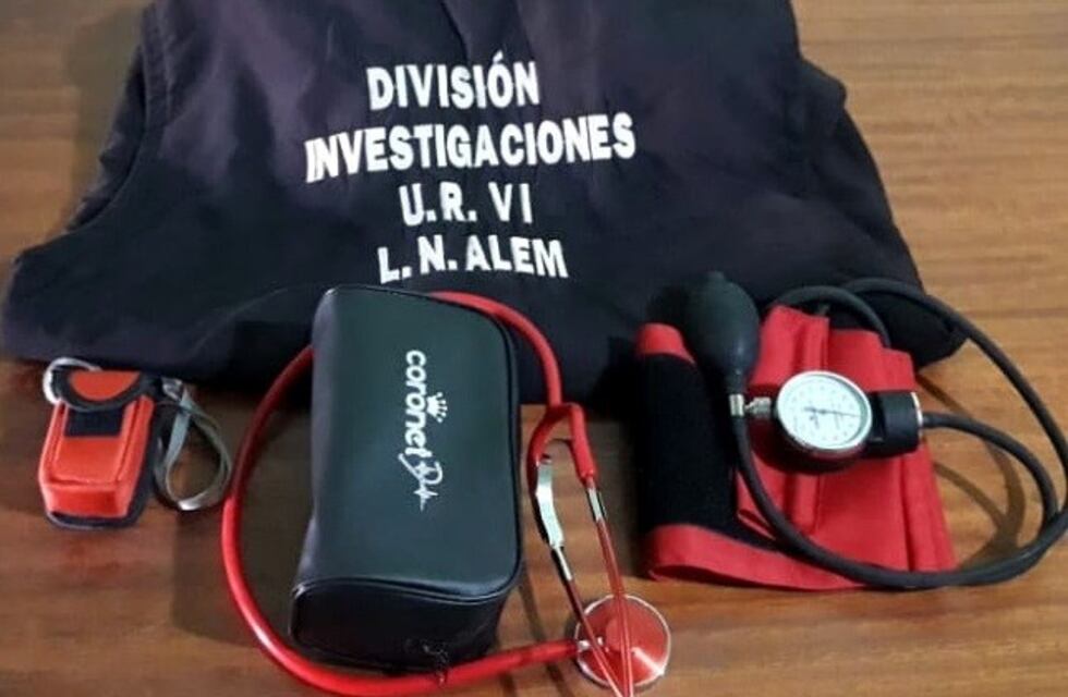 Alem: recuperan insumos robados del Hospital