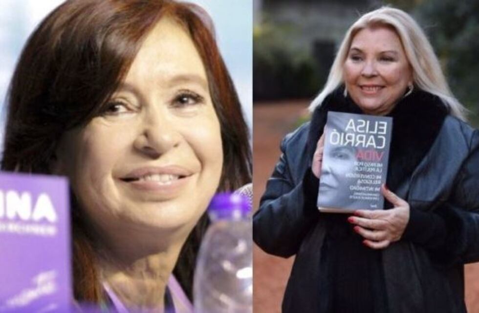 Cristina Fernández y Elisa Carrió presentarán sus libro el próximo viernes en Mar del Plata