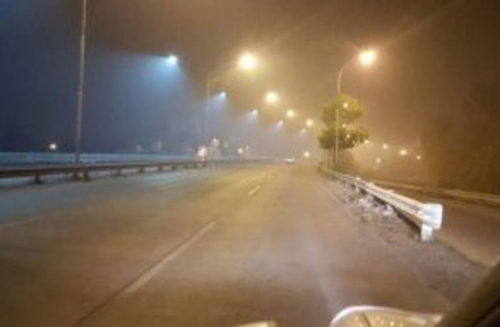 El humo de un incendio en El Pozo llegó al Gran Mendoza