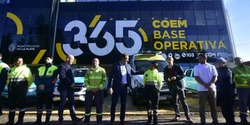 Se inauguró el nuevo Comité de emergencias municipal en La Plata