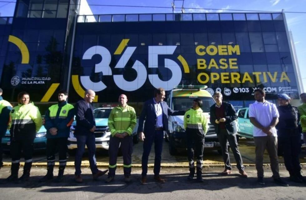 Se inauguró el nuevo Comité de emergencias municipal en La Plata