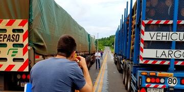 Pruebas para habilitar la circulación de bitrenes, ruta nacional 3