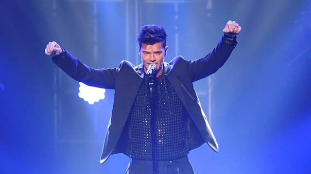 In this April 5, 2017 photo released by Live Nation, Ricky Martin performs in Las Vegas. Martin is performing at the Park Theater at the Motel Carlo Hotel & Casino thru September. (Denise Truscello/Live Nation / Monte Carlo via AP)