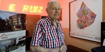 Etelberto Ruiz, dueño de la inmobiliaria (Clarín)