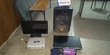 Elementos secuestrados tras múltiples allanamientos en Alta Gracia\u002E