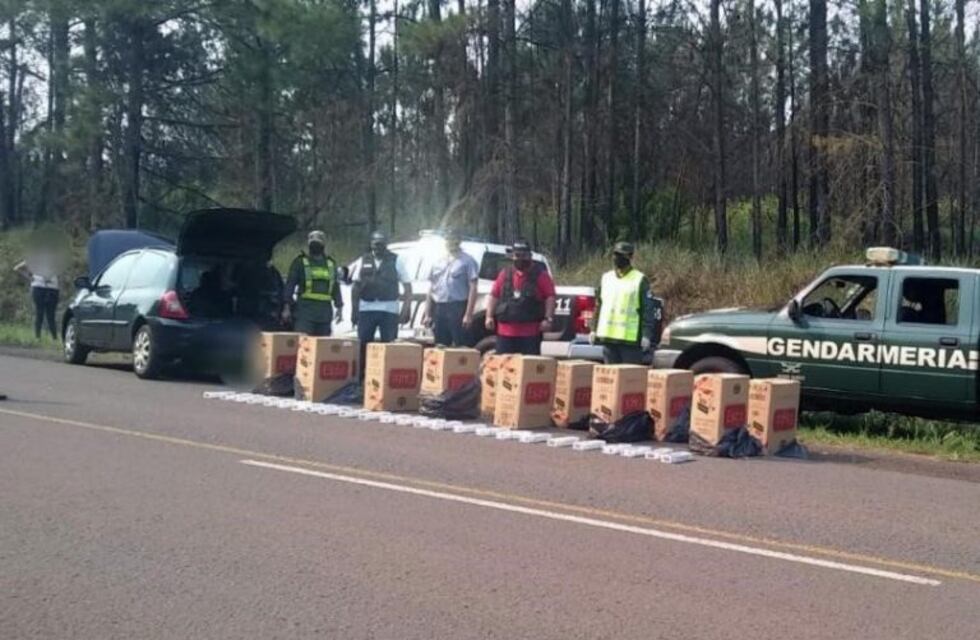 Bonpland: decomisan cargamento ilegal de cigarrillos