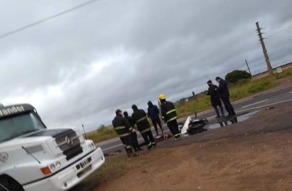 Siniestro vial en Santa Rosa se cobró la vida de un motociclista