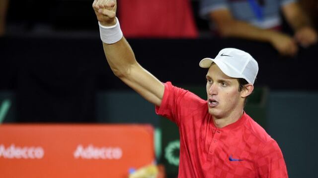 Nicolás Jarry fue suspendido por doping positivo en la Copa Davis\u002E (AP)