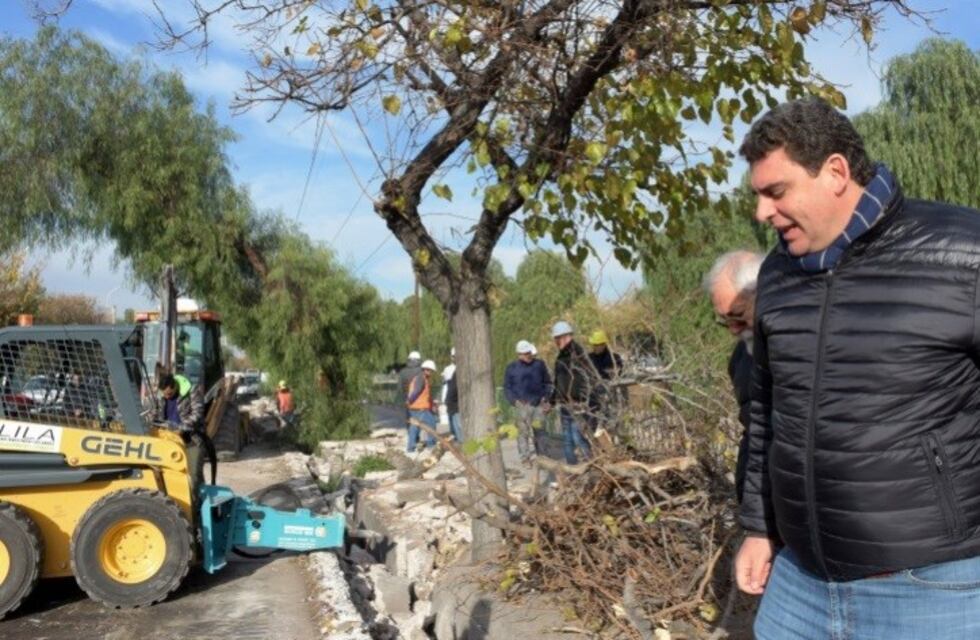Comenzaron las obras en la Costanera mendocina