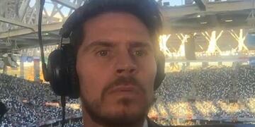 Sebastián Vignolo se hizo viral por un error en la transmisión de Francia-Croacia\u002E