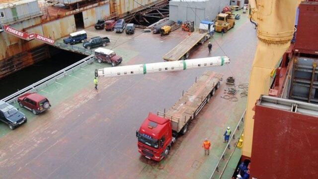 Malvinas: los isleños continúan las planificaciones para mejorar el muelle de Puerto Argentino