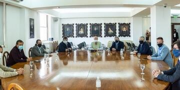 Portezuelo del Viento: el sector empresario le dio su respaldo al Gobernador para que avance la obra\u002E