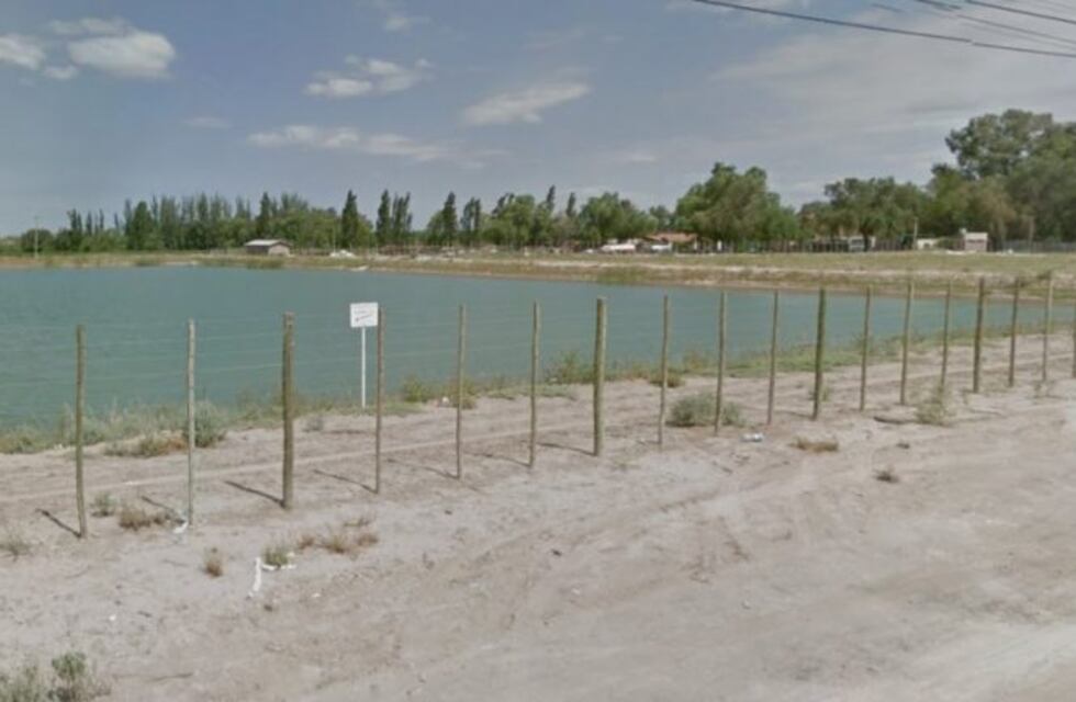 Encuentran un cuerpo en una represa de riego en Las Heras