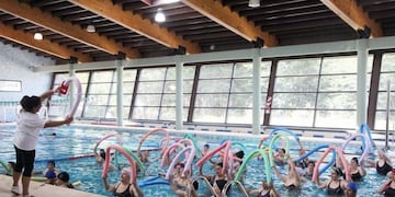 Clases abiertas de Aquagym en Ushuaia