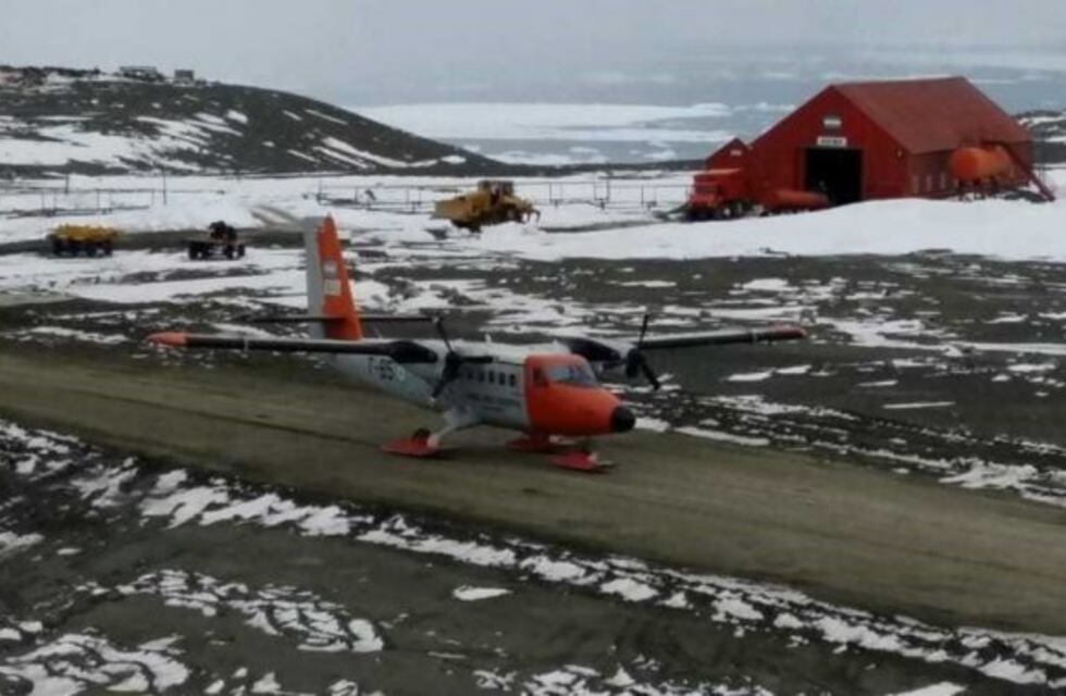 Un avión de la Fuerza Aérea llegó a la base argentina más austral de la Antártida