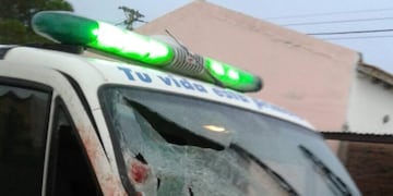 Ambulancia decapitó a un caballo