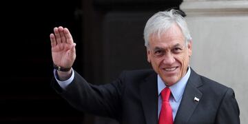 Sebastián Piñera en el día de su elección presidencial
