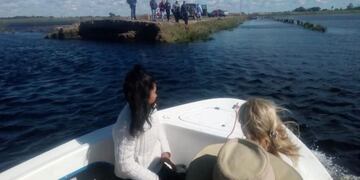 Varias familias de San Isidro continúan aisladas\u002E (Foto: Diario Época)