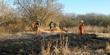 Días de mucho trabajo para los Bomberos Voluntarios de Arroyito