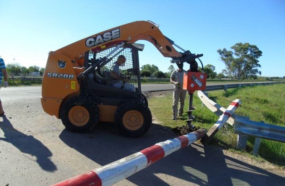 En federal vallaron uno de los descensos de la ruta 127 a la ciudad