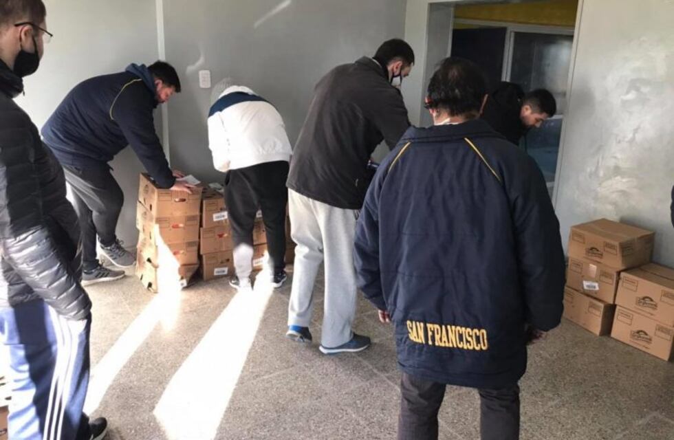 La Peña Boquense San Francisco y su incansable labor solidaria