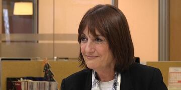 La ministra de Producción le pegó a Contigiani\u002E (Archivo)