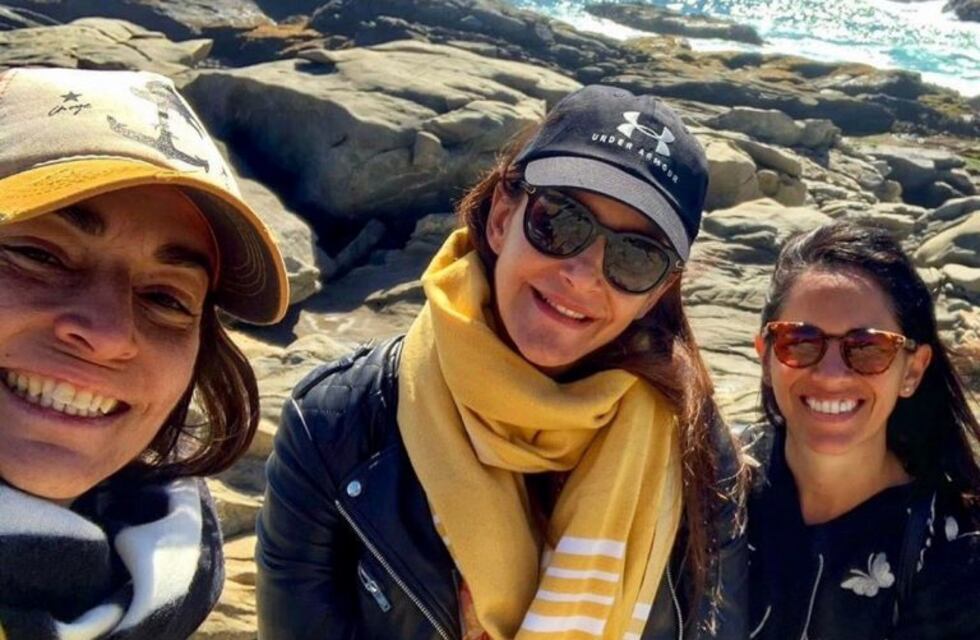 Lucha Aymar dejó al descubierto su pancita de cinco meses