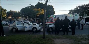 El siniestro se produjo alrededor de las 7\u002E (Foto: Policía de la provincia)