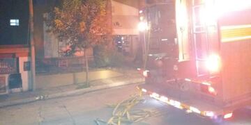 Principio de incendio en un conocido gimnasio de Carlos Paz\u002E