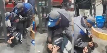 El playero lo redujo al ladrón lo molió a golpes\u002E