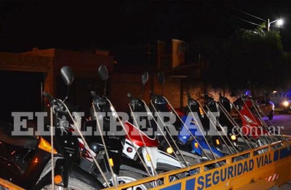 Durante el fin de semana largo incautaron 142 vehículos en Santiago del Estero