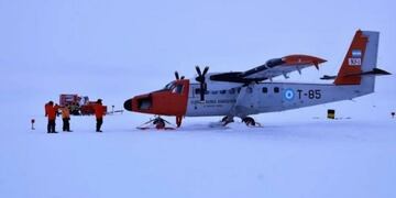 Tras un incidente, un operario de la Antártida fue operado en Comodoro