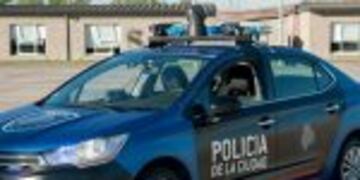 CLAIMA20161005_0115 Nueva patrulla de la Policu00eda de la Ciudad, con sus nuevos logos y colores. El proyecto fue presentado por el jefe de Gobierno porteu00f1o, Horacio Rodru00edguez Larreta.