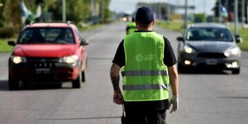 Se lleva a cabo un fuerte control en los ingresos a Mar del Plata (Foto: La Capital)