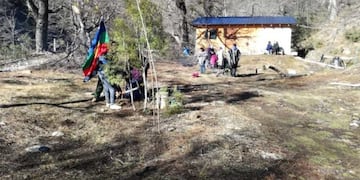 Recuperación de la comunidad Mapuche de un territorio en Bariloche\u002E Foto: Gentileza\u002E