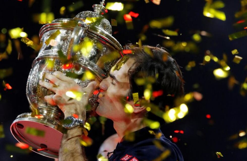 Tenis: Roger Federer ganó su noveno título en Basilea