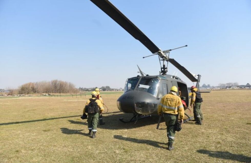 Frederic prometió duplicar los recursos para combatir el fuego en las islas