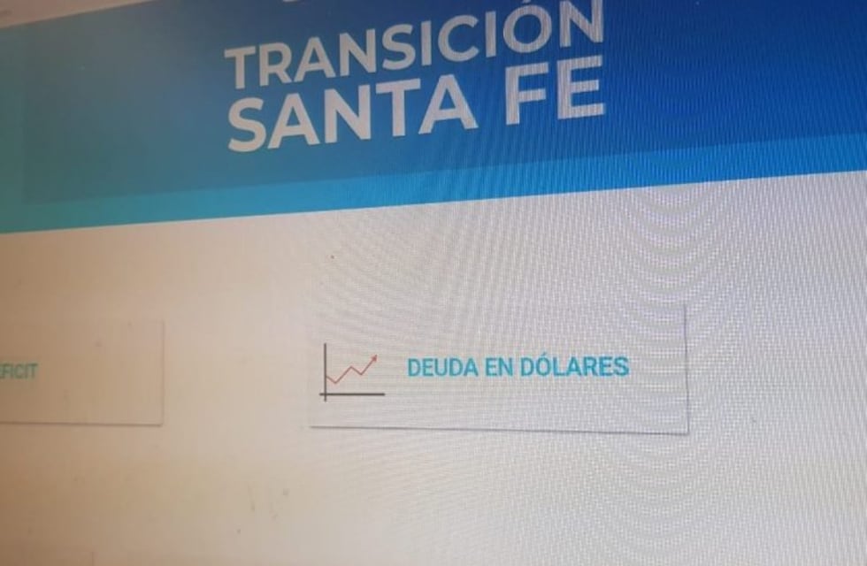 Perotti lanzó web que refleja los números de Santa Fe: el déficit rozaría los 20 mil millones de pesos en diciembre
