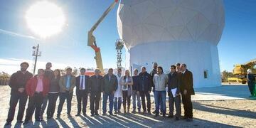 La estación terrena de Tolhuin