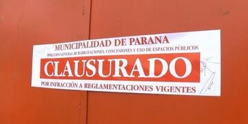 Clausuraron un supermercado chino en Paraná\u002E