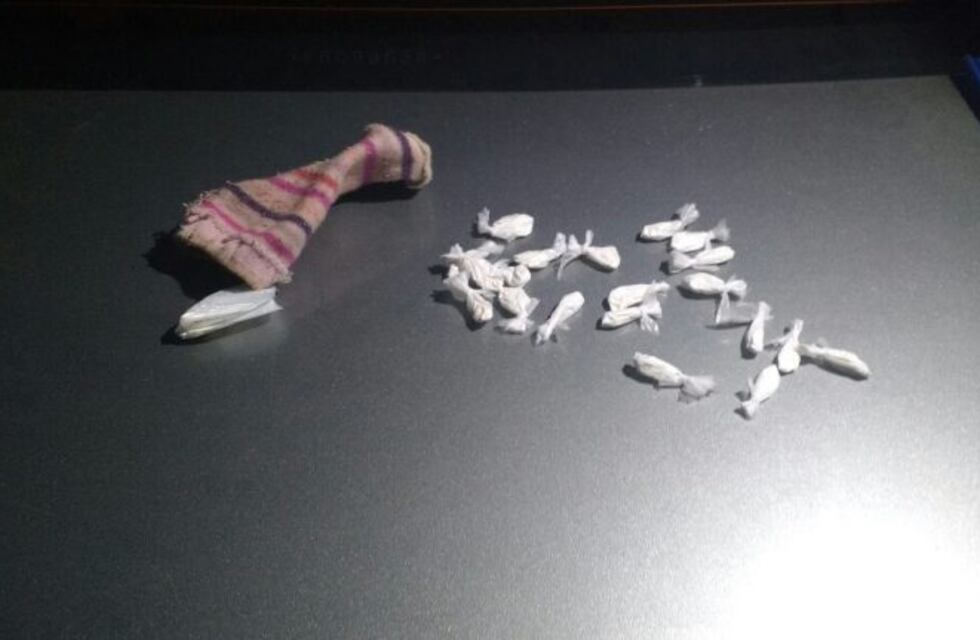 Insólito dónde llevaba la cocaína: en la media de un bebé